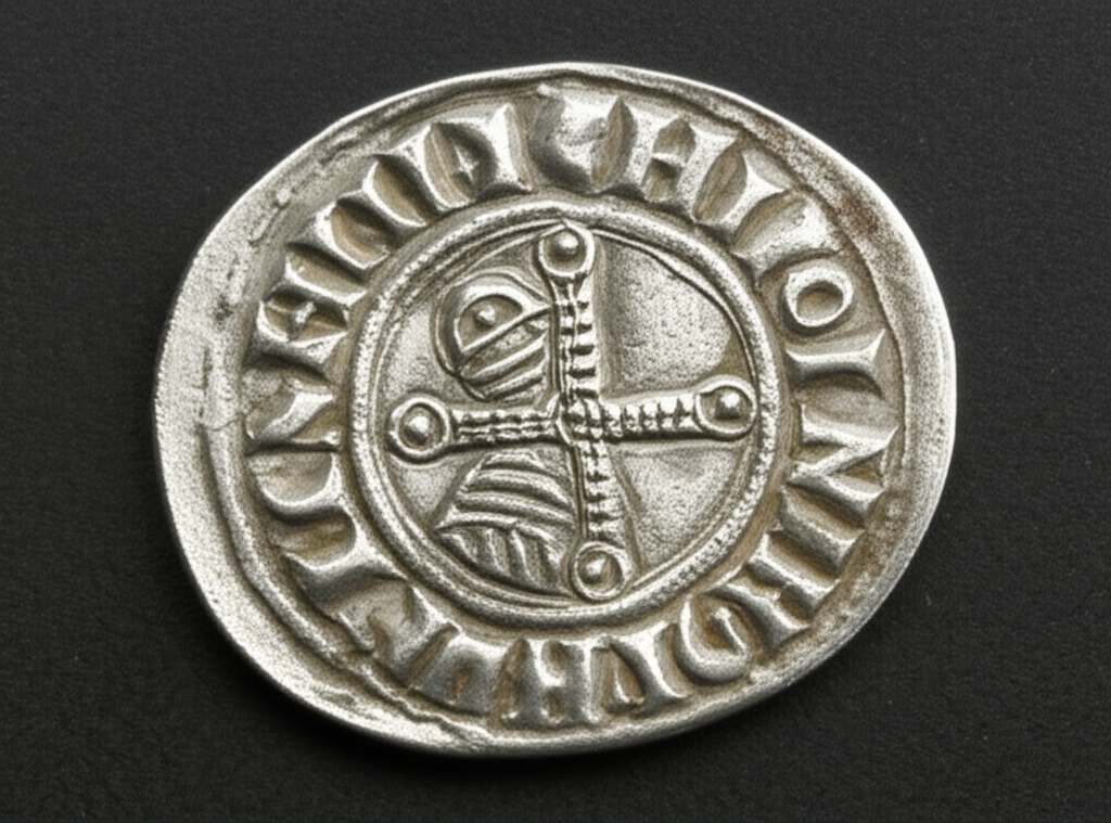 Penique de Plata Vikingo - Cnut el Grande